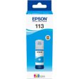 Recarga de Tinta Epson 113 para ECOTANK - Ciano Online Sale