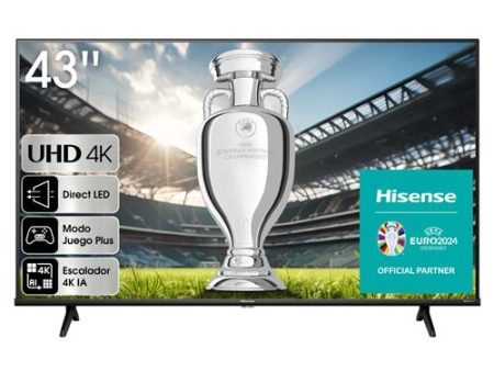 Smart TV Hisense 43  UHD 4K 43A6K 109cm Fashion