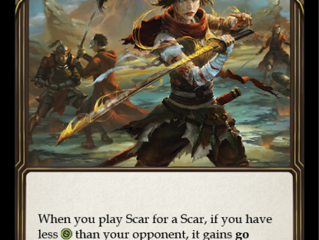 Scar for a Scar (Red) [KSU017-C] 1st Edition Normal Discount