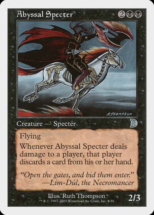 Abyssal Specter [Deckmasters] Supply