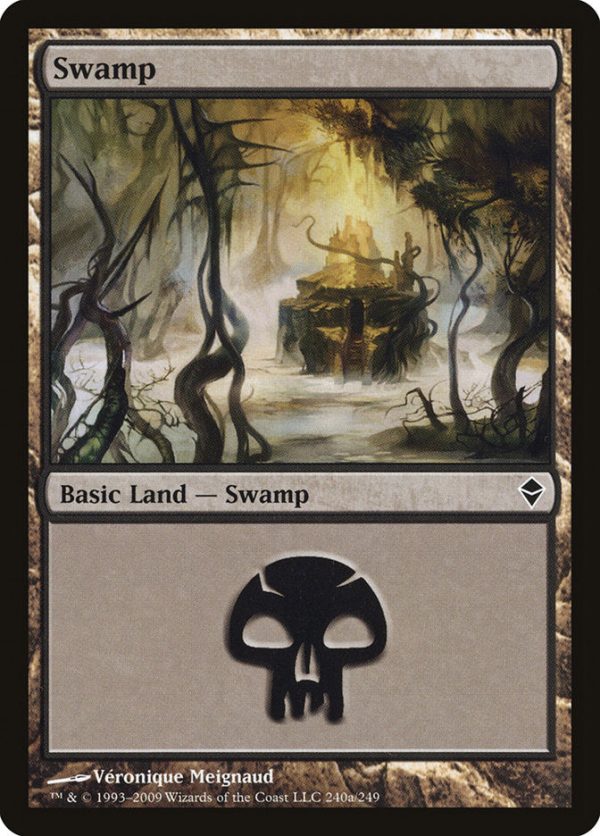 Swamp (240a) [Zendikar] Sale