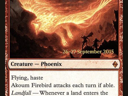 Akoum Firebird [Battle for Zendikar Prerelease Promos] Supply