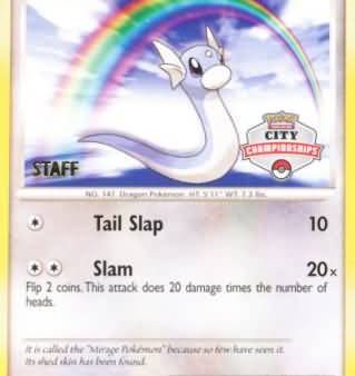 Dratini (91 146) (City Championship Promo Staff) [Diamond & Pearl: Legends Awakened] For Sale