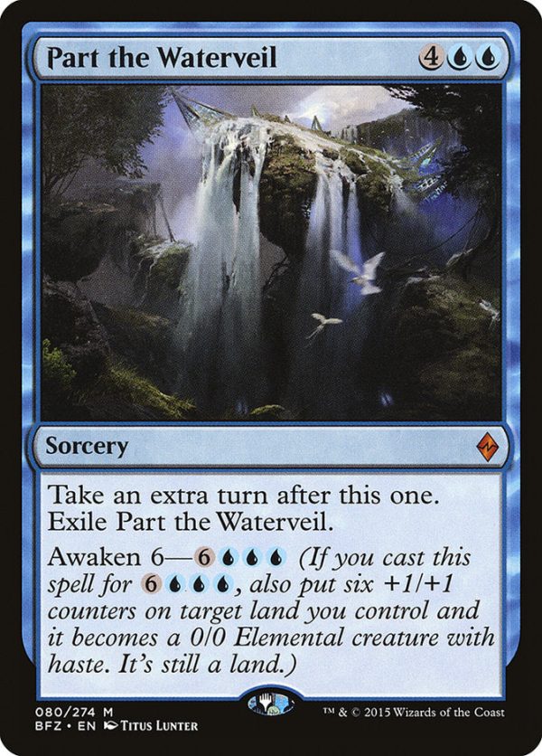 Part the Waterveil [Battle for Zendikar] Online Hot Sale