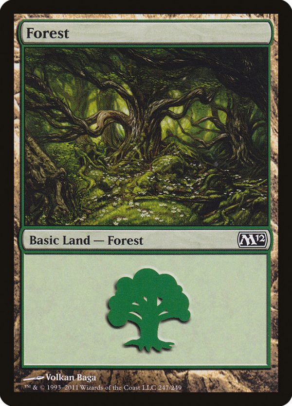 Forest (247) [Magic 2012] Hot on Sale