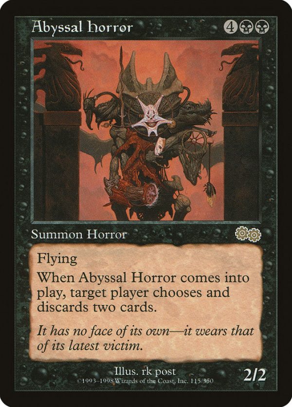 Abyssal Horror [Urza s Saga] Online Sale