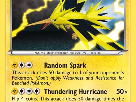 Zapdos (41 99) (Blister Exclusive) [Black & White: Next Destinies] Fashion