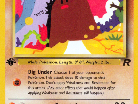 Diglett (52 82) [Team Rocket 1st Edition] Online Hot Sale