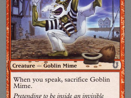 Goblin Mime [Unhinged] Online now