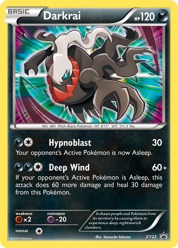 Darkrai (XY22) [XY: Black Star Promos] Online Hot Sale