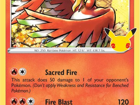 Ho-oh (001 025) [Celebrations: 25th Anniversary] Discount