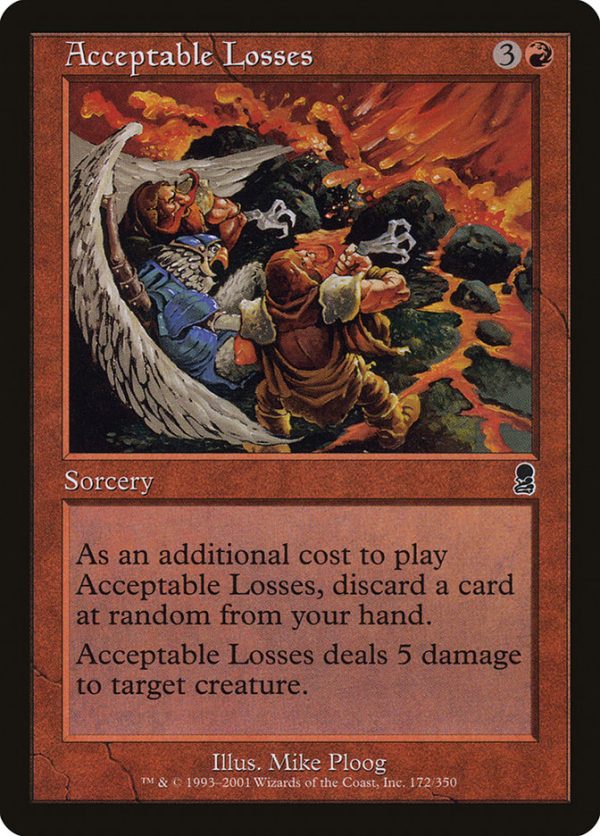 Acceptable Losses [Odyssey] Cheap